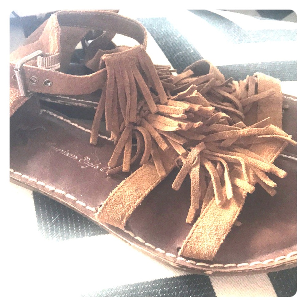 Tassle sandals